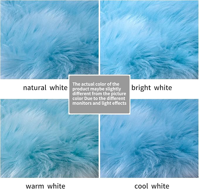 Faux Fur Rug for Bedroom, Fluffy Runner Rugs Soft Sheepskin Rug Sofa Couch Seat - Image 5