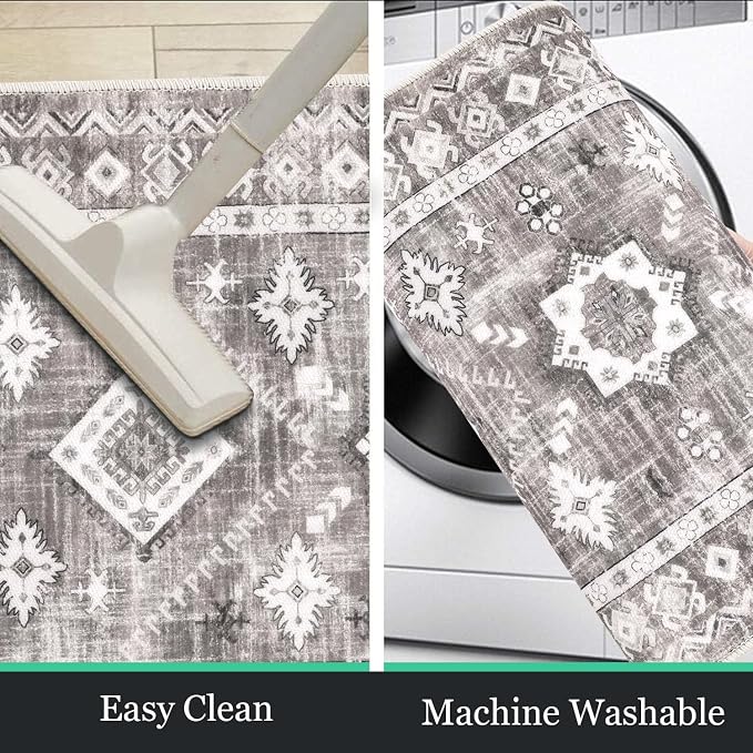 HEBE Boho Kitchen Rug Sets 3 Piece - Image 5