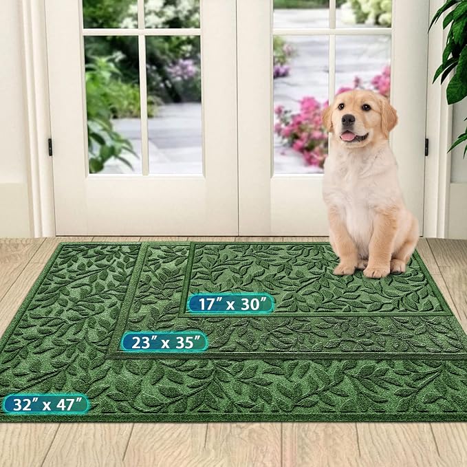 Bulijojo Sturdy Front Entrance Doormats, Durable Heavy Duty Welcome Mat - Image 5