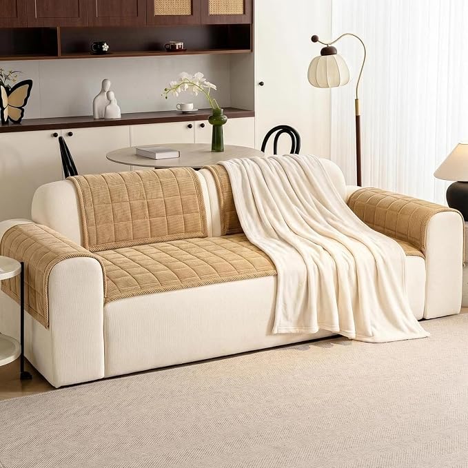 Couch Covers for Dogs Washable, 27.6"x59.1" Non Slip Couch Covers for Loveseat - Image 2