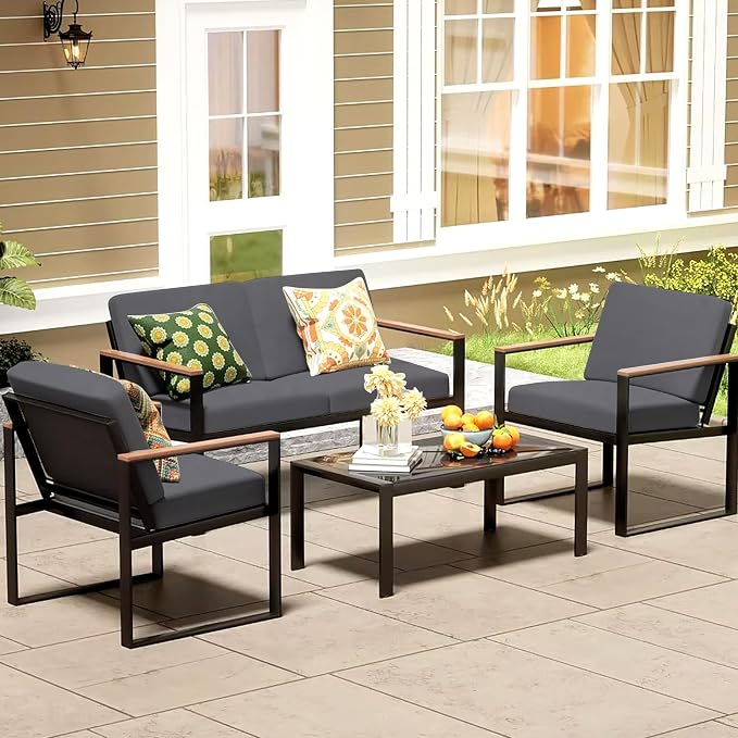 14Pcs Patio Cushion Covers, Outdoor Stretch Cushion Covers, Washable | Stretch - Image 6