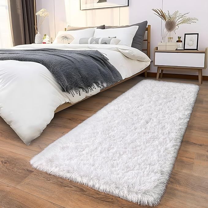 Soft Runner Rugs for Bedroom Hallways New Upgraded Non-Slip Bottom, 2 Packs 2x6 - Image 8