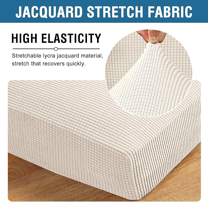 H.VERSAILTEX Super Stretch Individual Seat Cushion Covers - Image 4