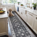 Washable 3x25 Extra Long Runners: Oriental Soft Non-Slip Hallway Runner Rugs by HYHAOYUNLAI