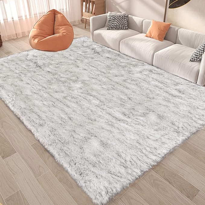 Latepis 6 x 8 Area Rug White - Image 2