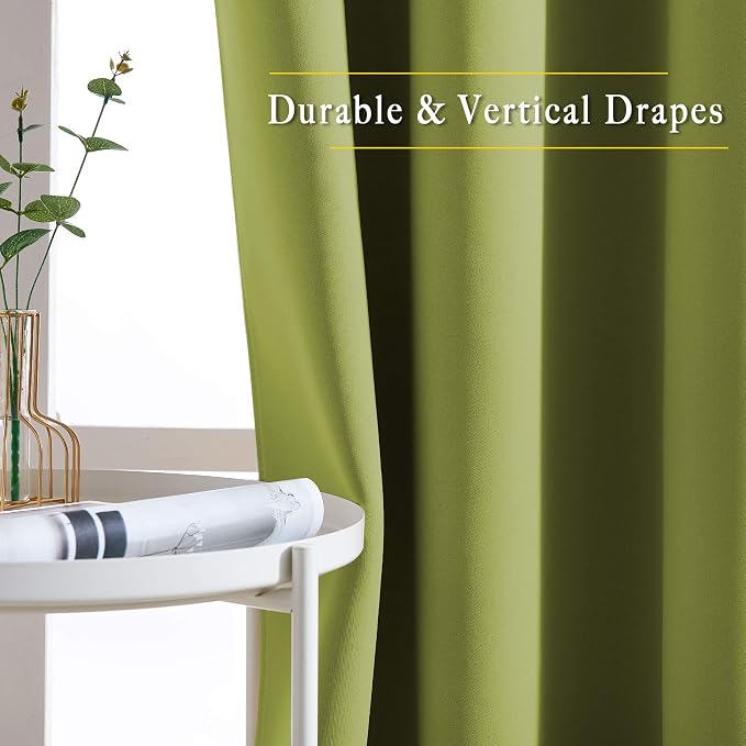 NICETOWN Bedroom Sunlight Block Curtains - Image 5