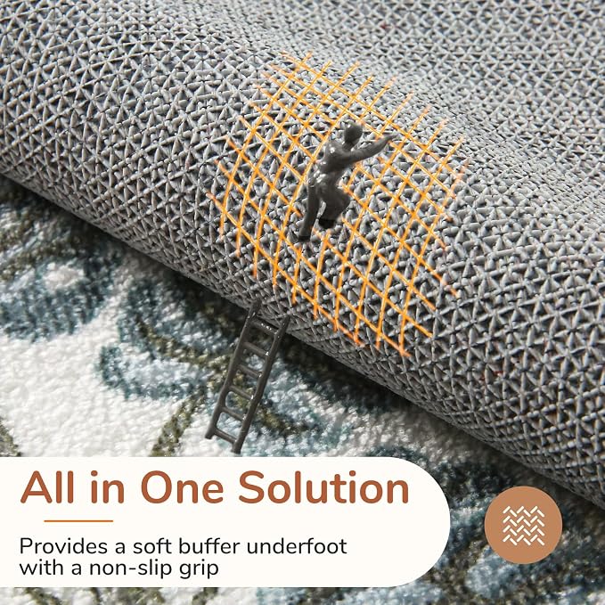 OPPODREAM Animal Soft Area Rugs 5x7, Washable Beige Rug - Image 4