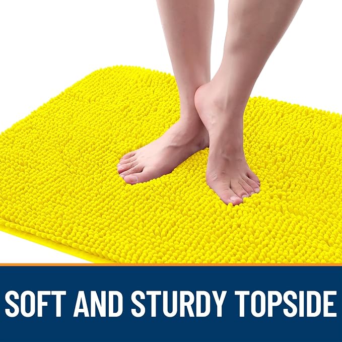 OLANLY Dog Door Mat for Muddy Paws 36x24, Absorbs Moisture and Dirt, Absorbent - Image 4