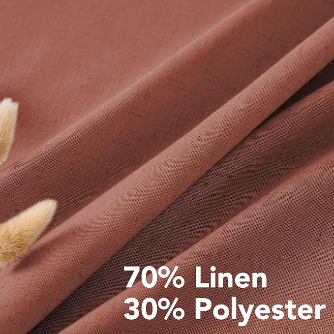 H.VERSAILTEX Living Room Linen Curtains - Image 4