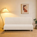 U-NICE HOME Stretch Futon Cover Armless Bed Slipcover by U-NICEHOME