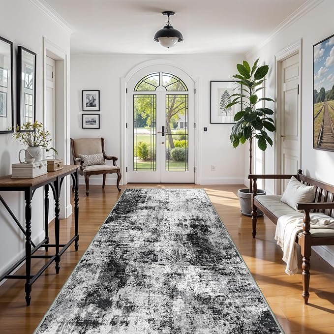 4x8 Wide Washable Runner Rug: Easy-to-Clean Runners - Image 2