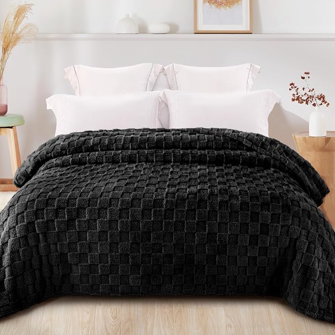Exclusivo Mezcla King Size Flannel Fleece Blanket, Super Soft and Warm - Image 3