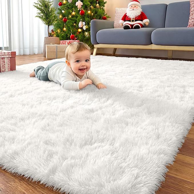 OLANLY 10x12 Machine Washable Large Area Rugs by OLANLY