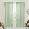 LAMIT Fresh Green Linen Curtains by LAMIT