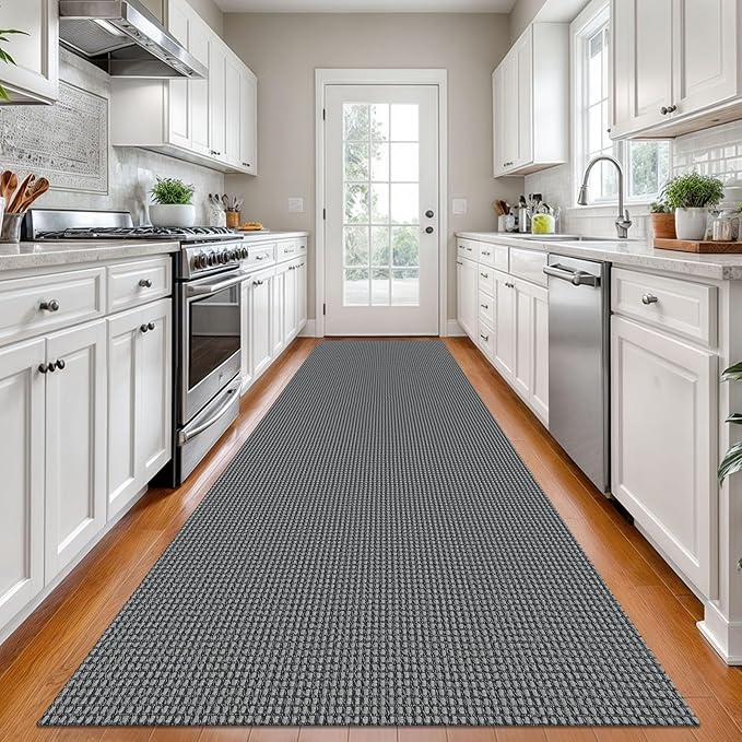 KOZYFLY Long Runners for Hallways 3x12 ft Washable Kitchen Runner Non Slip - Image 2