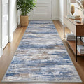 KOZYFLY 3x10 Ft Rug Modern Ombre Runner Rug by KOZYFLY