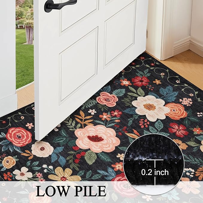DUKINO 3x8 Kitchen Runner Rug, Washable Rug - Image 6