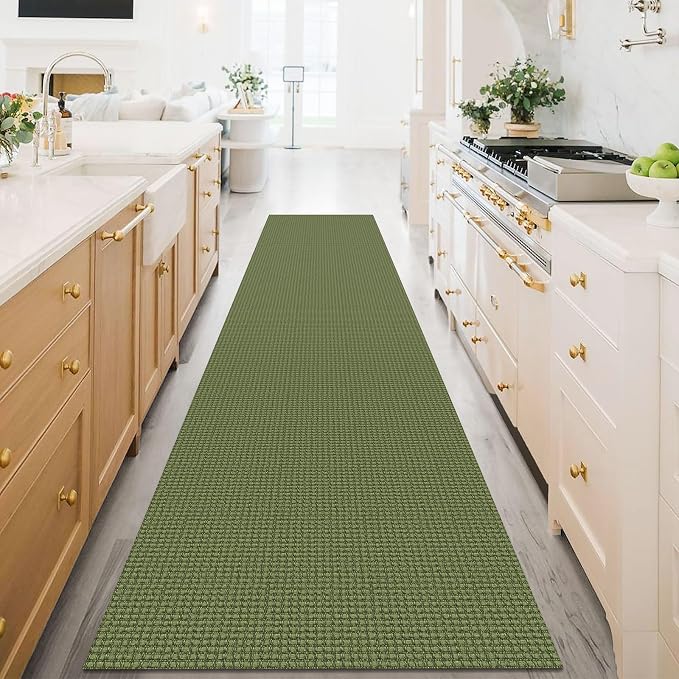 KOZYFLY Extra Long Runners for Hallways 3x16 ft Washable Kitchen Runner Non - Image 2