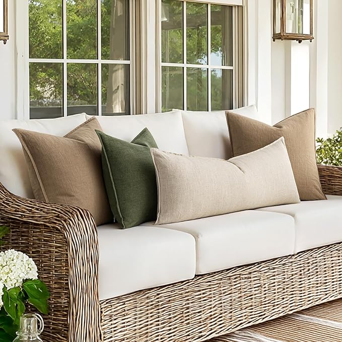 MIULEE Decorative Long Lumbar Throw Pillow Cover - Image 6
