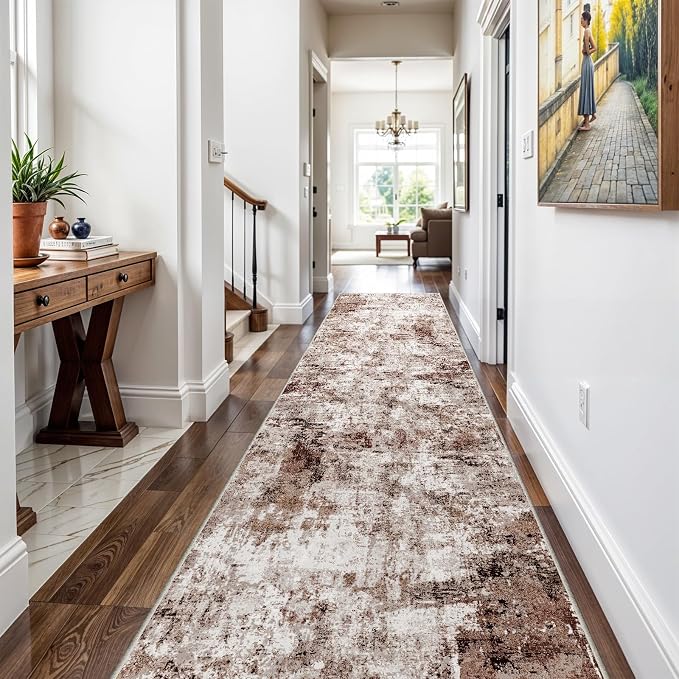 3x16 Washable Runner Rug for Hallway: Extra Long Runners for Entryway Living - Image 2