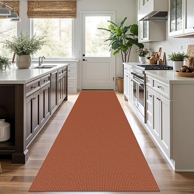 KOZYFLY Runners for Hallways 3x10 ft Washable Kitchen Runner Non Slip Rubber - Image 2