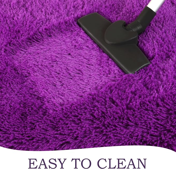 Chicrug Soft Runner Rugs for Bedroom Living Room Plush Fluffy Rug 2x6 Feet - Image 7