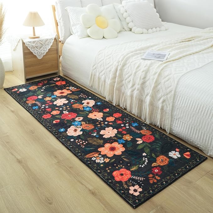 Rugcomf Runner Rug for Hallways Kitchen Rug Non Slip 2'x 6' Washable Runner Rugs - Image 8