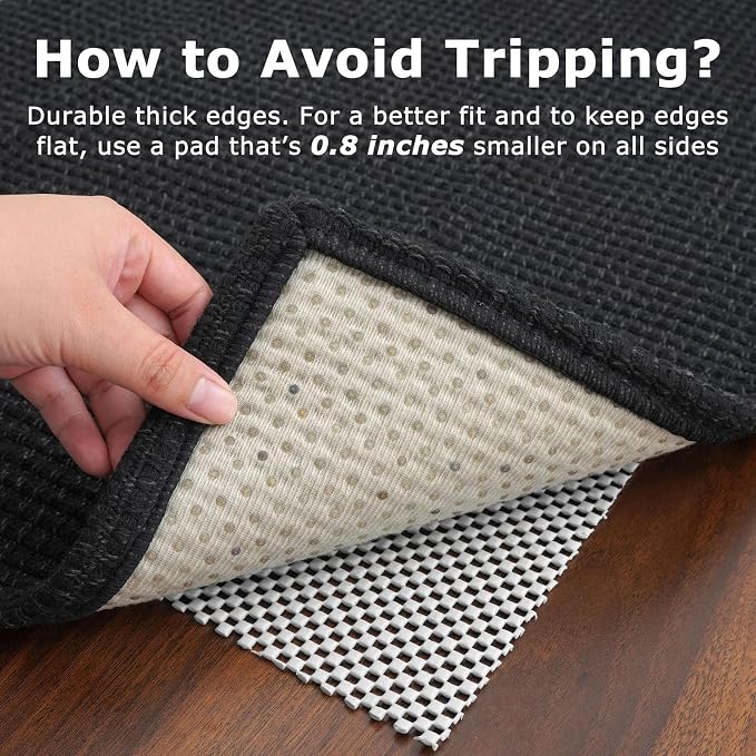 KOZYFLY Runners for Hallways 2x8 ft Washable Kitchen Runner Non Slip Rubber - Image 5