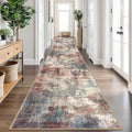 IOHOUZE Abstract Runner Rug 3x18 Ft Washable Runners by iOhouze