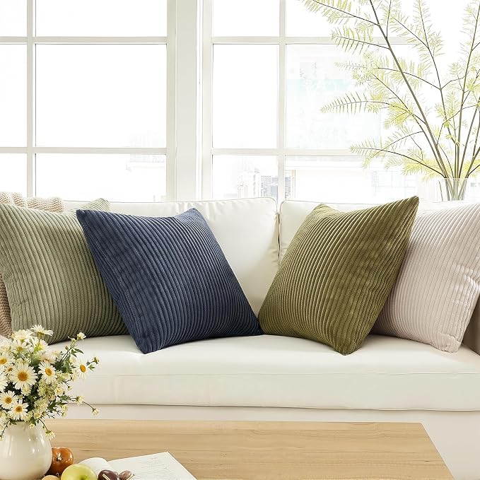 Topfinel Summer Pillow Covers 16x16 Pack of 4 Decorative 16x16 Inch Velvet Boho - Image 2