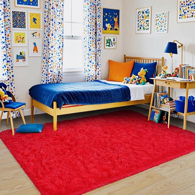 Pionblank Super Fluffy Area Rug - Image 4
