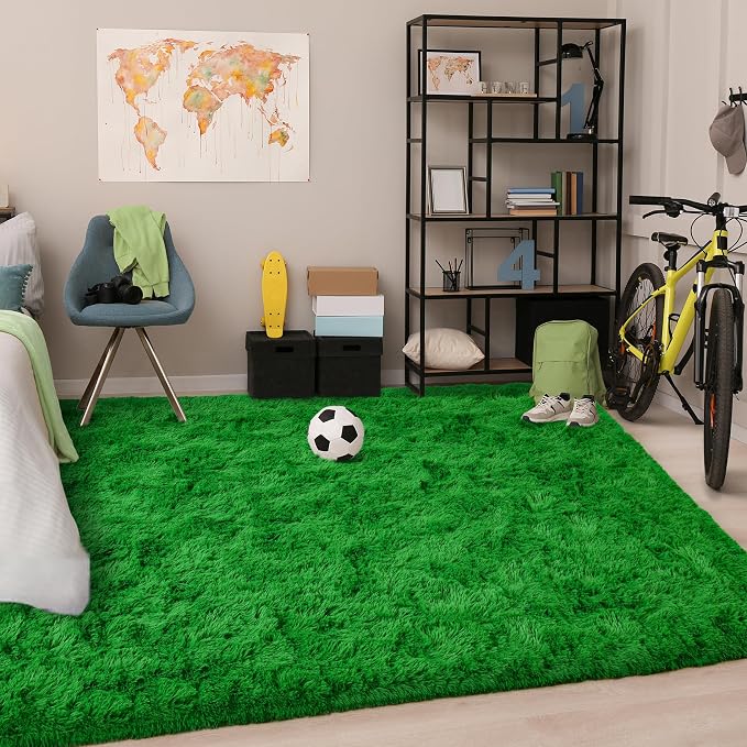 Chicrug Soft Area Rug for Bedroom Living Room Plush Fluffy Rug 4x6 Feet - Image 6