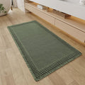RESARE Christmas Waffle Bathroom Runner Rugs, Super Absorbent Bath Mat Non Slip by Resare