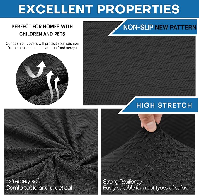 XINEAGE 2026 New 4 Pieces Couch Covers - Image 2