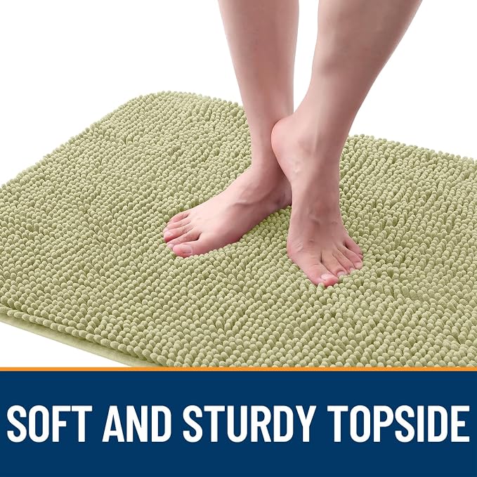 OLANLY Dog Door Mat for Muddy Paws 47x24, Absorbs Moisture and Dirt, Absorbent - Image 4