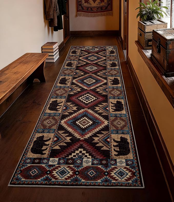 Western Runner Rug 2'8"x8' by YIHOUSE