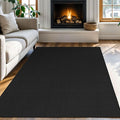 KOZYFLY Washable Area Rug 4x6 ft Non Slip Rubber Backed Living Room Rugs by KOZYFLY