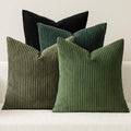 MIULEE Boho Farmhouse Throw Pillow Covers 18x18 Inch Set of 4 Mordern Neutral by MIULEE