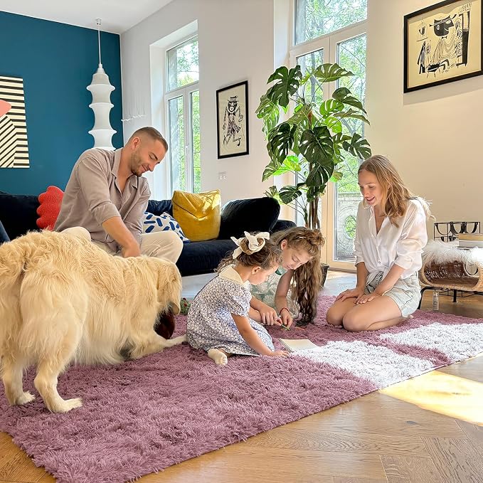 OLANLY 8x10 Machine Washable Large Area Rugs - Image 7