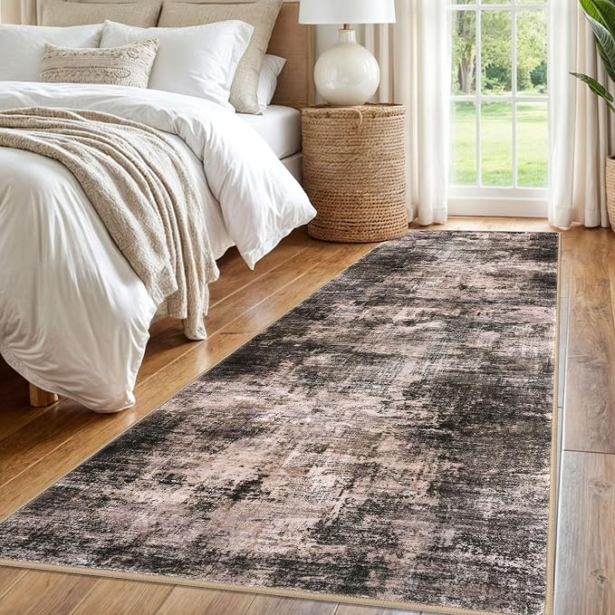 IOHOUZE Abstract Runner Rug 3x8 Ft Washable Runners - Image 7