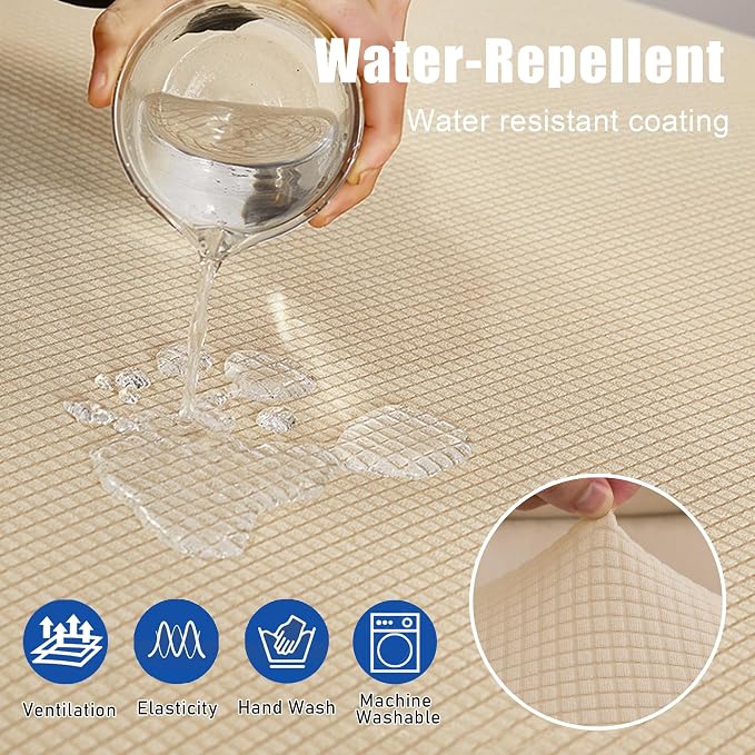 Water-Repellent Sofa Cushion Covers RV Seat Cover, High Stretch Removable - Image 3