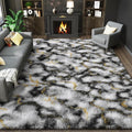 LOCHAS 5x8 Area Rugs Fluffy Living Room Carpets by LOCHAS