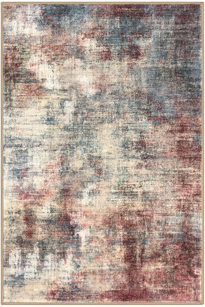 IOHOUZE Abstract Area Rugs 8x10 Ft Washable Large Rugs - Image 9