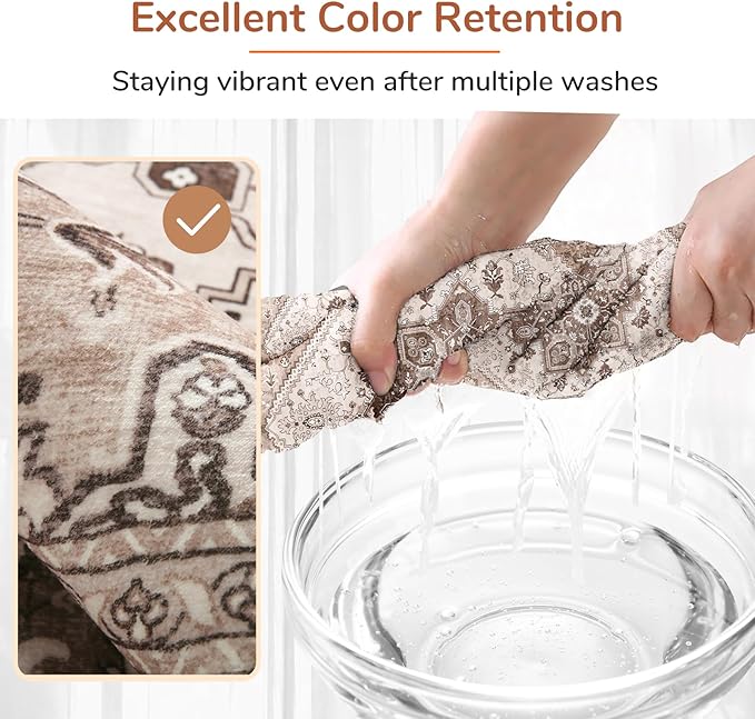 OPPODREAM Soft 10x14 Area Rugs, Washable Rugs 10x14 - Image 6