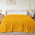 Exclusivo Mezcla Striped King Size Fleece Blanket by ExclusivoMezcla