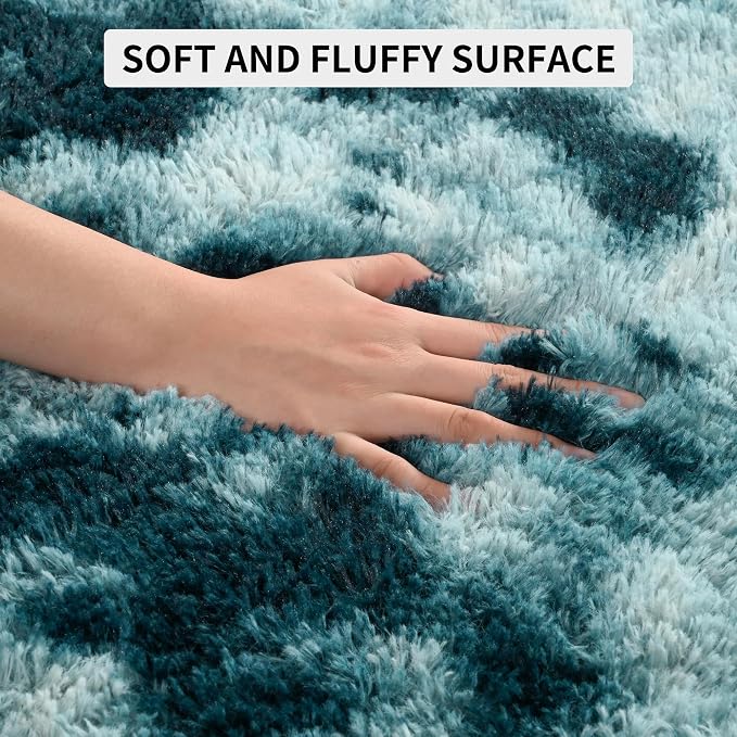 Tepook Fluffy Large Rugs for Living Room, Area Rug 6x9 Soft Carpet for Bedroom - Image 7