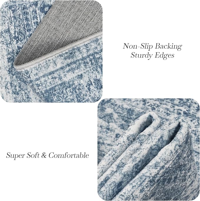 Washable Area Rug 8x10, Large Soft Rugs - Image 5
