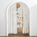 RYB HOME Sheer Linen Blend Curtains by RYBHOME