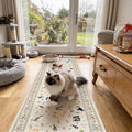2x10 Washable Hallway Runner Rug by EISUROM