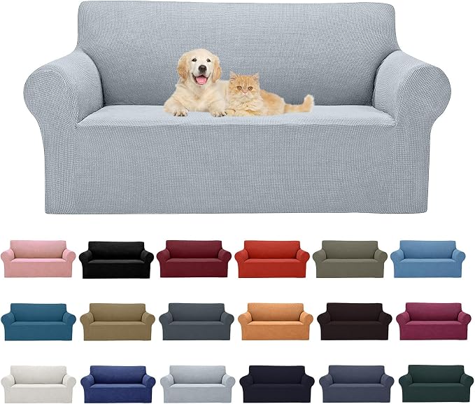 Cupuamon 2026 New Stretch Loveseat Sofa Slipcovers Couch Cover by Cupuamon